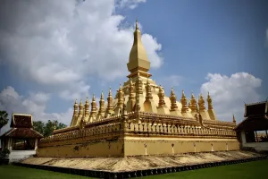 Imagen de templo en Laos