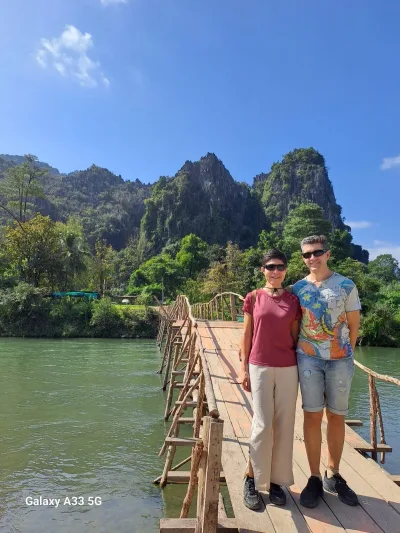 Paisaje en laos, espectacular